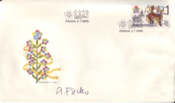 FDC 2705 s podpisem - CZ 1985 07 001 ●